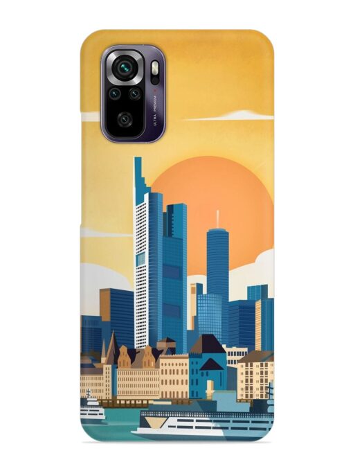 Germany Frankfurt Snap Case for Xiaomi Redmi Note 10 Zapvi