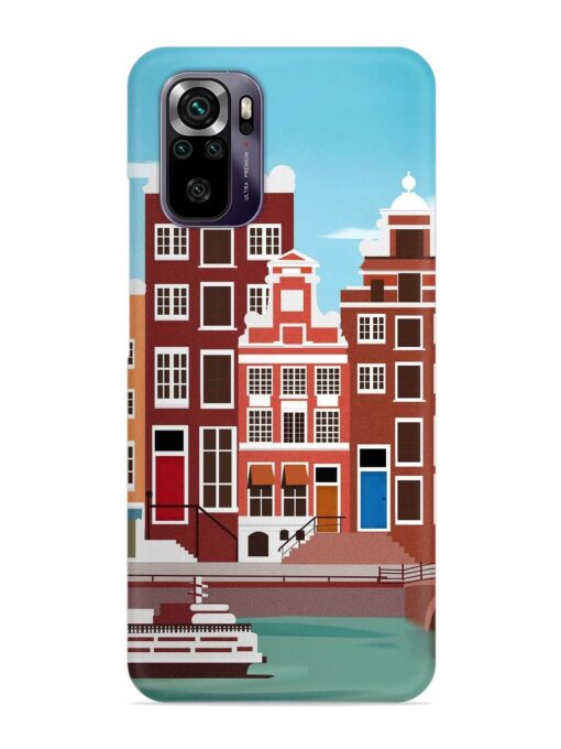 Scenery Architecture Amsterdam Landscape Snap Case for Xiaomi Redmi Note 10 Zapvi