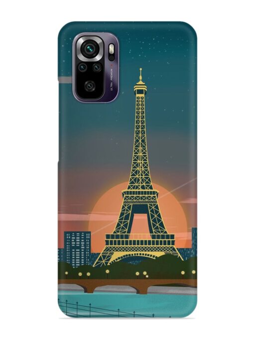 Scenery Architecture France Paris Snap Case for Xiaomi Redmi Note 10 Zapvi