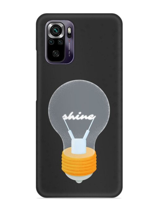 Bulb Background Snap Case for Xiaomi Redmi Note 10 Zapvi