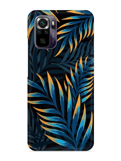 Abstract Leaf Art Snap Case for Xiaomi Redmi Note 10 Zapvi