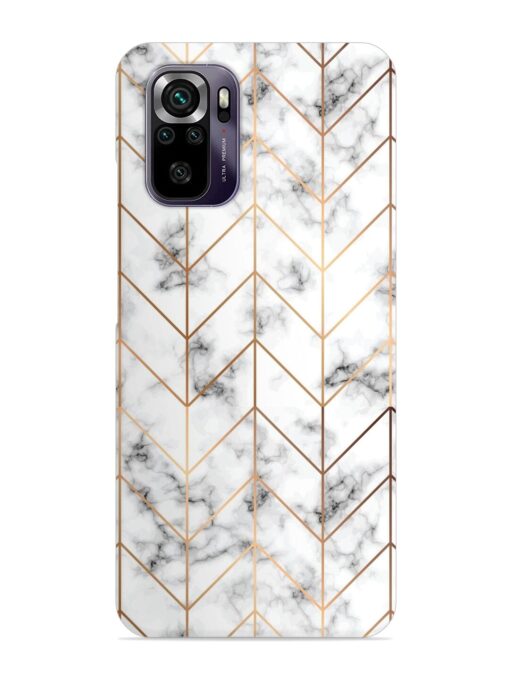 Vector Marble Texture Snap Case for Xiaomi Redmi Note 10 Zapvi