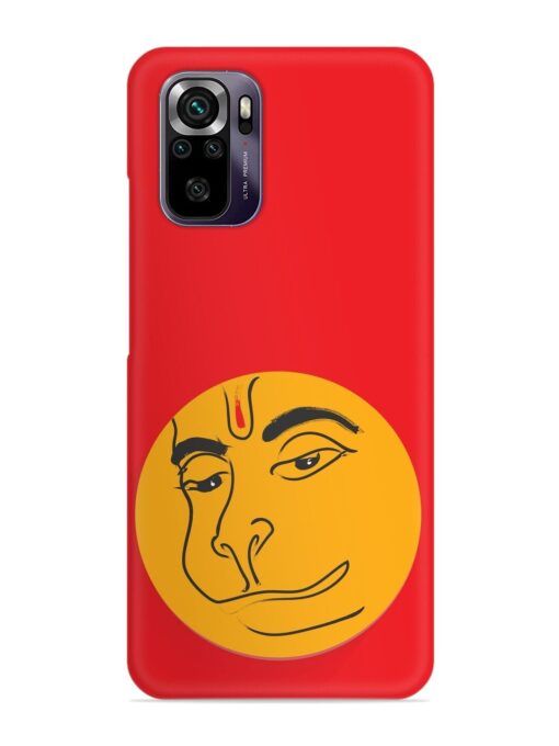 Lord Hanuman Vector Snap Case for Xiaomi Redmi Note 10 Zapvi