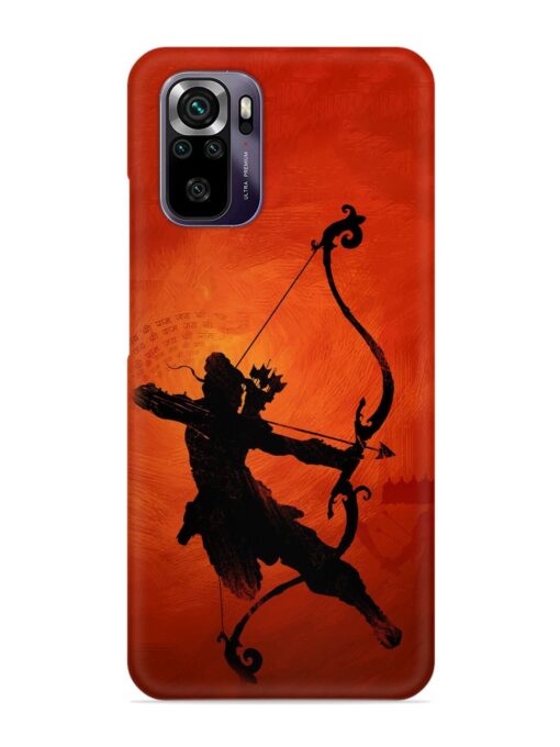 Illustration Lord Rama Snap Case for Xiaomi Redmi Note 10 Zapvi