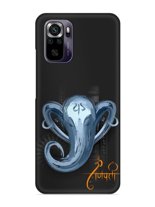 Illustration Lord Ganpati Snap Case for Xiaomi Redmi Note 10 Zapvi