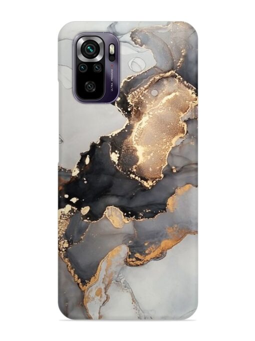 Luxury Abstract Fluid Snap Case for Xiaomi Redmi Note 10