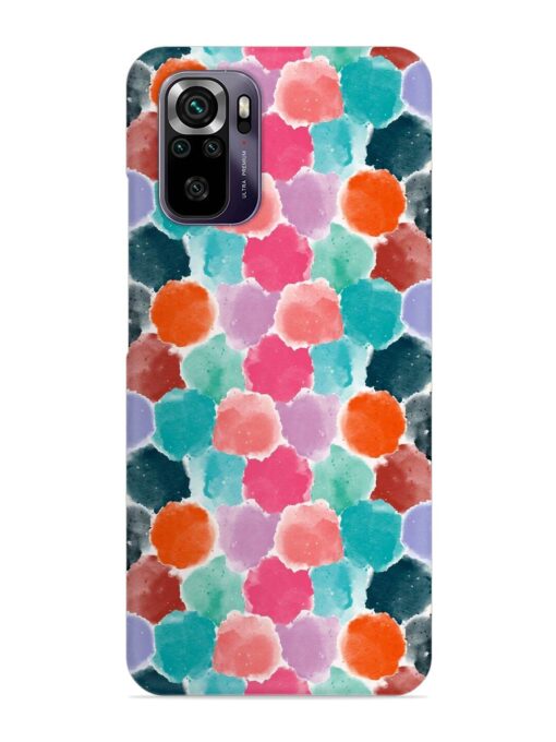 Colorful Seamless Pattern Snap Case for Xiaomi Redmi Note 10 Zapvi