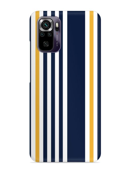 Seamless Stripe Pattern Snap Case for Xiaomi Redmi Note 10 Zapvi