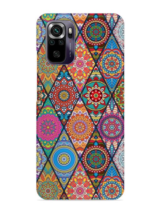 Seamless Tile Pattern Snap Case for Xiaomi Redmi Note 10