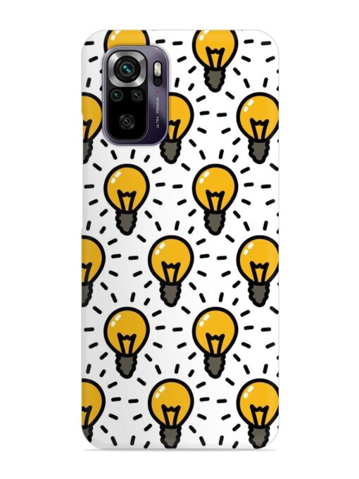 Light Bulb Seamless Snap Case for Xiaomi Redmi Note 10