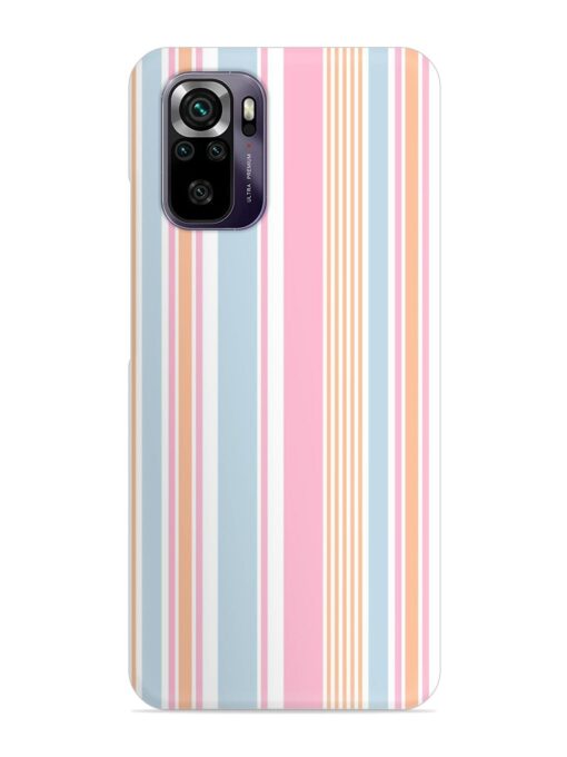 Stripe Seamless Pattern Snap Case for Xiaomi Redmi Note 10