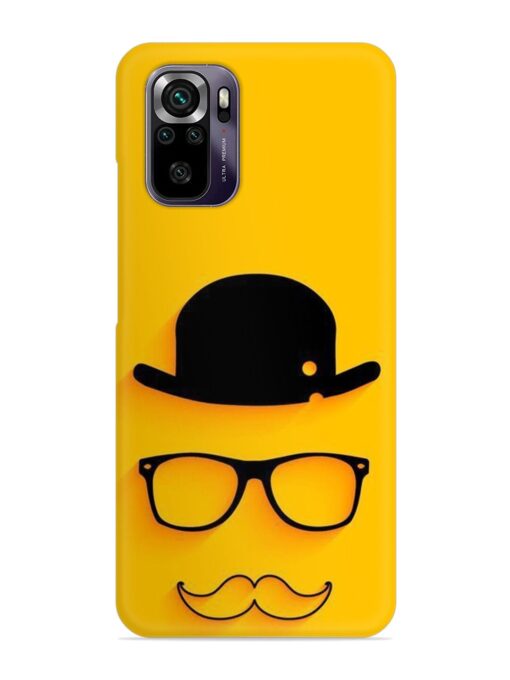 Classic Face Vector Snap Case for Xiaomi Redmi Note 10 Zapvi