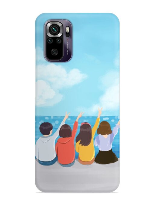 Happy Kids Snap Case for Xiaomi Redmi Note 10