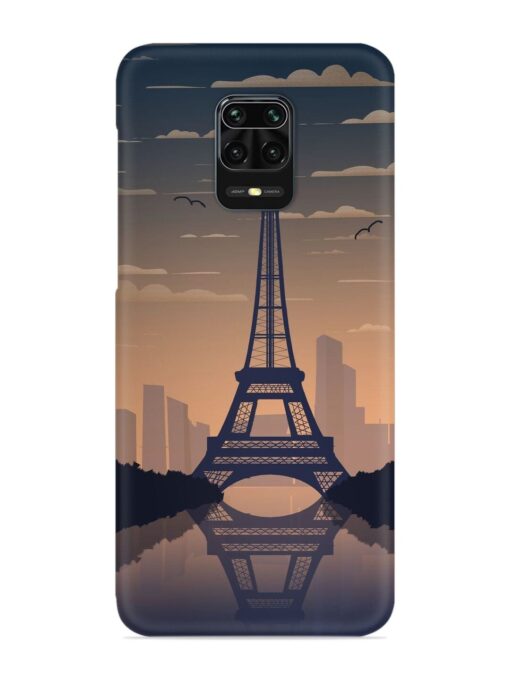 France Paris Eiffel Tower Gradient Snap Case for Xiaomi Redmi Note 10 Lite