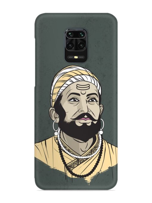 Shivaji Maharaj Vector Art Snap Case for Xiaomi Redmi Note 10 Lite Zapvi