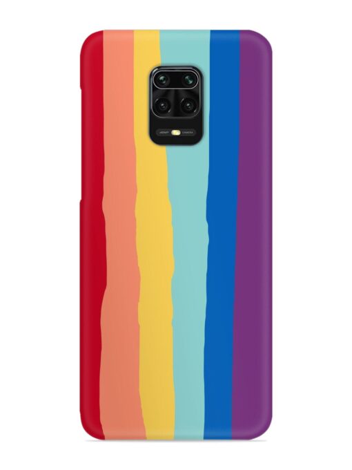 Rainbow Genuine Liquid Snap Case for Xiaomi Redmi Note 10 Lite Zapvi