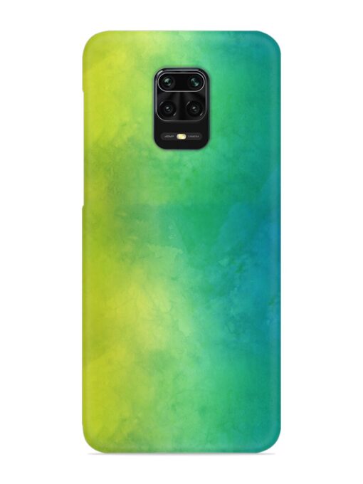 Yellow Green Gradient Snap Case for Xiaomi Redmi Note 10 Lite Zapvi