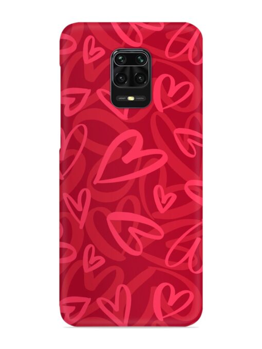 Seamless Romantic Pattern Snap Case for Xiaomi Redmi Note 10 Lite Zapvi