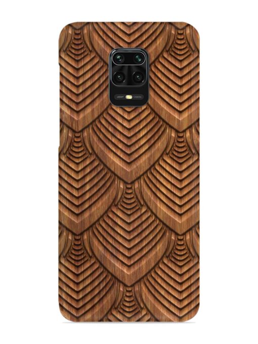 Carved Pattern On Snap Case for Xiaomi Redmi Note 10 Lite Zapvi