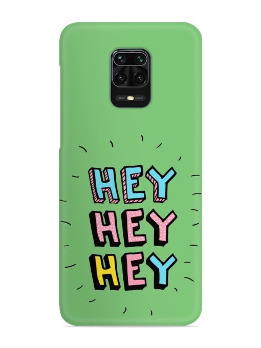 Hey Vector Cartoon Snap Case for Xiaomi Redmi Note 10 Lite Zapvi