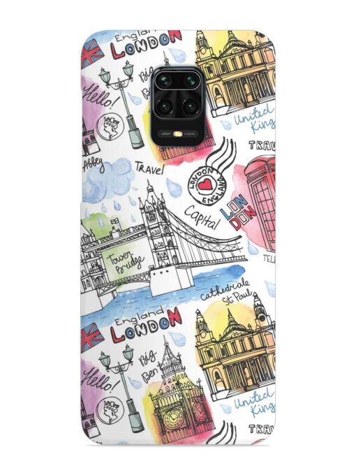 Vector London Landmark Snap Case for Xiaomi Redmi Note 10 Lite