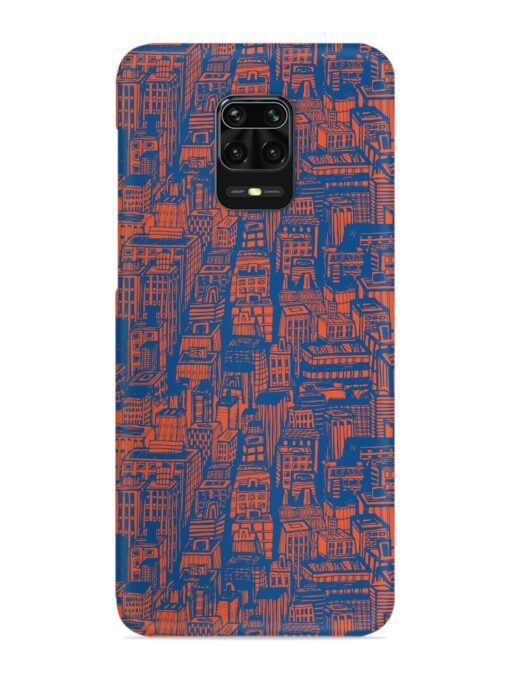 Hand Drawn Seamless Snap Case for Xiaomi Redmi Note 10 Lite