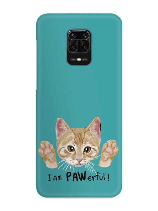 Typography Slogan Cat Snap Case for Xiaomi Redmi Note 10 Lite Zapvi