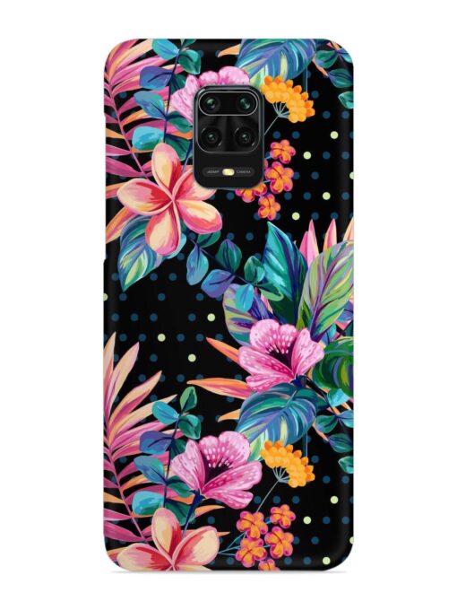 Seamless Floral Pattern Snap Case for Xiaomi Redmi Note 10 Lite Zapvi