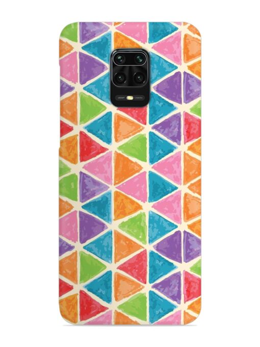 Seamless Colorful Isometric Snap Case for Xiaomi Redmi Note 10 Lite Zapvi