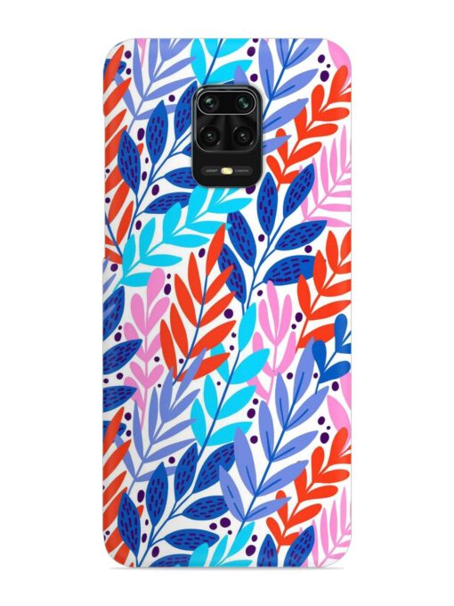 Bright Floral Tropical Snap Case for Xiaomi Redmi Note 10 Lite