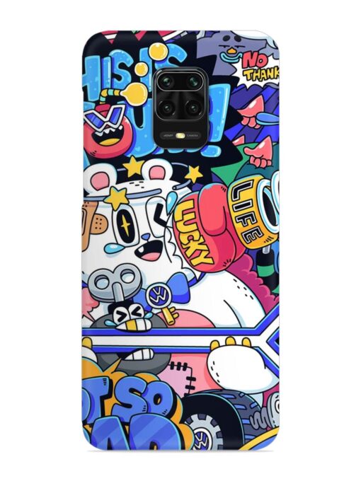 Universal Doodle Snap Case for Xiaomi Redmi Note 10 Lite