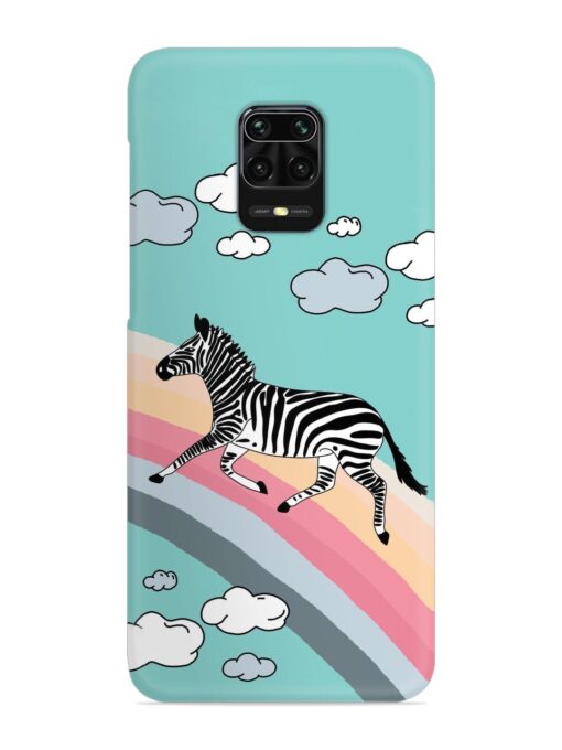 Running Zebra Snap Case for Xiaomi Redmi Note 10 Lite Zapvi