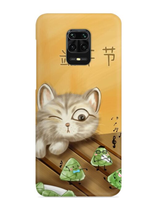 Cat Scorpion Dancing Snap Case for Xiaomi Redmi Note 10 Lite Zapvi