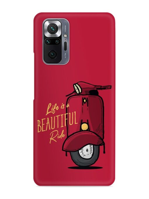 Life Is Beautiful Rides Snap Case for Xiaomi Redmi Note 10 Pro