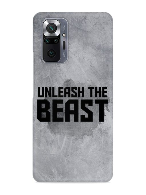 Unleash The Beast Snap Case for Xiaomi Redmi Note 10 Pro Zapvi