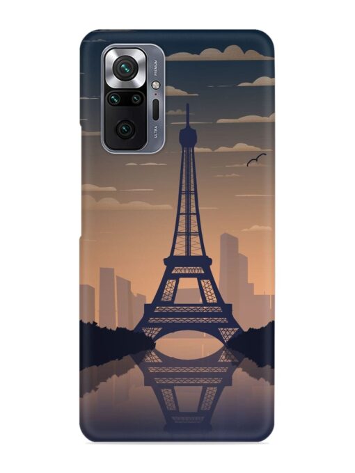 France Paris Eiffel Tower Gradient Snap Case for Xiaomi Redmi Note 10 Pro