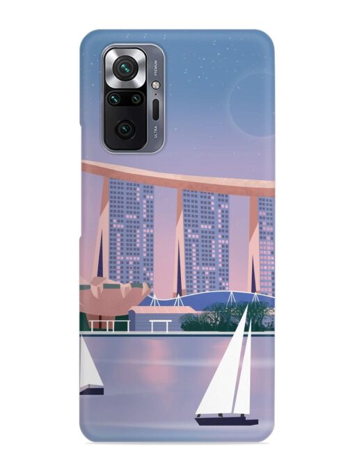 Singapore Scenery Architecture Snap Case for Xiaomi Redmi Note 10 Pro Zapvi