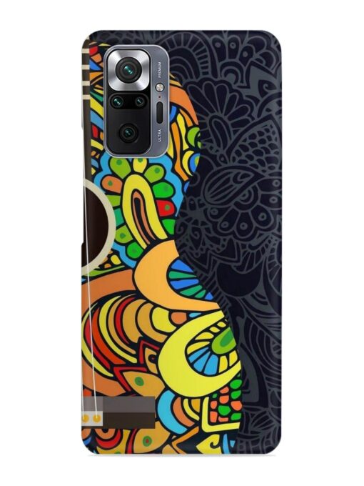 Guitar Vector Art Snap Case for Xiaomi Redmi Note 10 Pro Zapvi