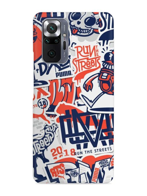 Run The Street Snap Case for Xiaomi Redmi Note 10 Pro Zapvi