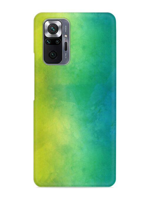 Yellow Green Gradient Snap Case for Xiaomi Redmi Note 10 Pro Zapvi