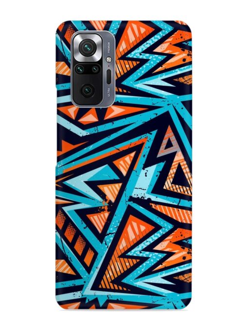 Abstract Seamless Grunge Snap Case for Xiaomi Redmi Note 10 Pro Zapvi