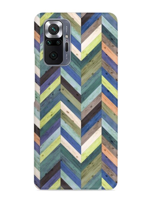 Chevron Random Color Snap Case for Xiaomi Redmi Note 10 Pro