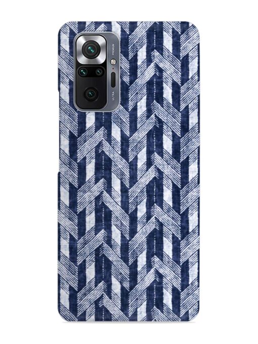 Abstract Herringbone Motif Snap Case for Xiaomi Redmi Note 10 Pro Zapvi