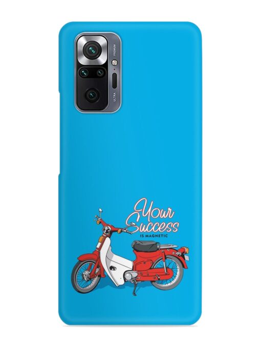 Motorcycles Image Vector Snap Case for Xiaomi Redmi Note 10 Pro Zapvi