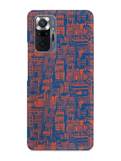 Hand Drawn Seamless Snap Case for Xiaomi Redmi Note 10 Pro