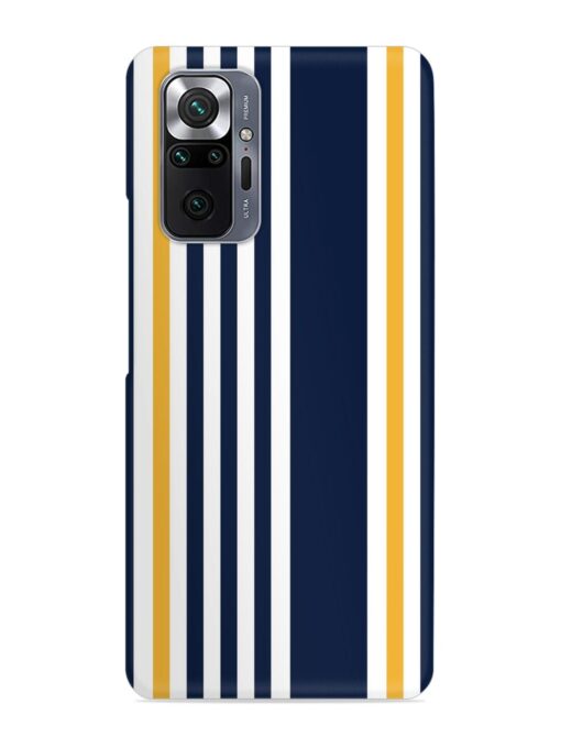 Seamless Stripe Pattern Snap Case for Xiaomi Redmi Note 10 Pro Zapvi