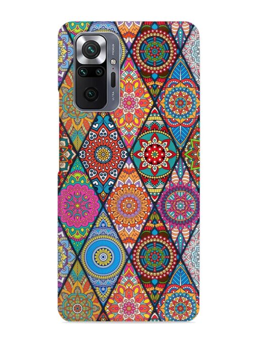 Seamless Tile Pattern Snap Case for Xiaomi Redmi Note 10 Pro