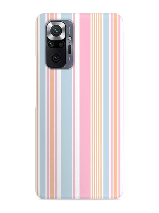 Stripe Seamless Pattern Snap Case for Xiaomi Redmi Note 10 Pro Zapvi