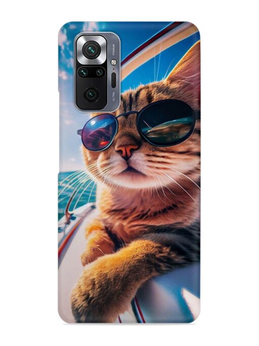 Cat In Style Snap Case for Xiaomi Redmi Note 10 Pro Zapvi