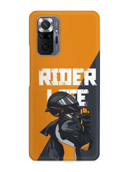 Rider Life Snap Case for Xiaomi Redmi Note 10 Pro